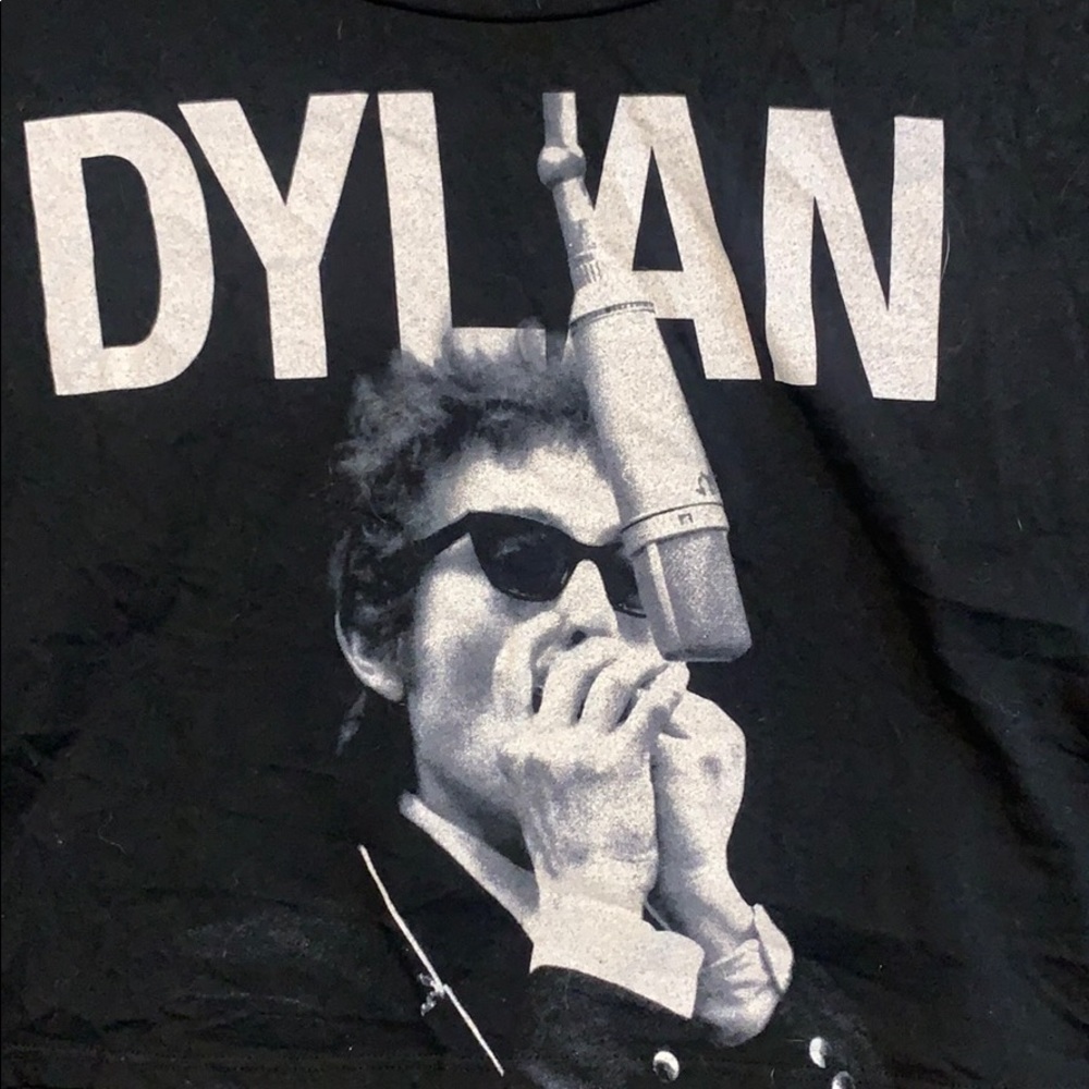 Bob Dylan crop tee. Size smal